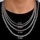 Handmade Silver Jewelry Byzantine Chain Necklace